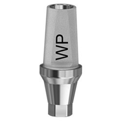 Straight abutment WP on implant Int. Hex conic