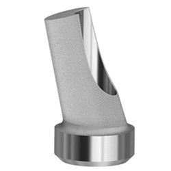 Angled abutment 15 Deg RP Ext. Hex USA