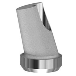 Angled abutment 15 Deg WP Ext. Hex USA