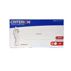 Criterion CL Powder Free Latex Glove Large box 100