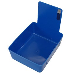Plastic Work Pan Blue #