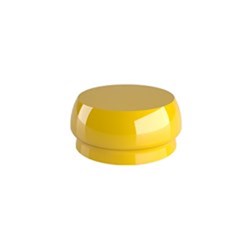 Retentive caps yellow extra