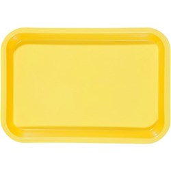 Mini Tray for Setup Neon Yellow 23.81 x 16.19 x 2.22cm